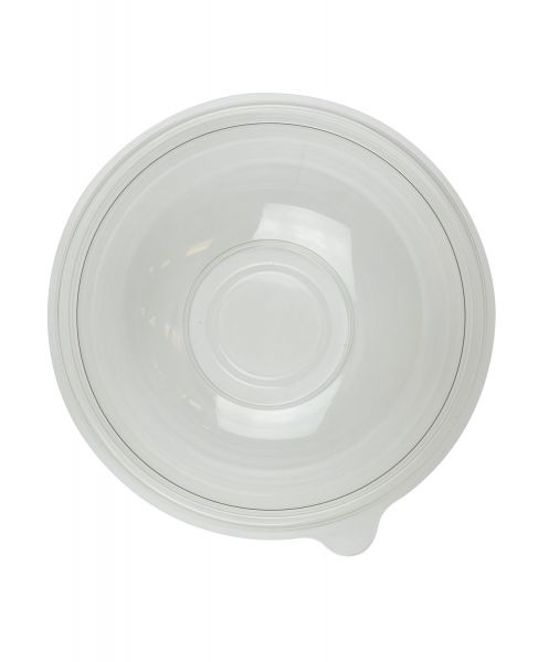 Karat 16 oz Dome PET Plastic Salad Bowl Lid (146mm) - 500 pcs