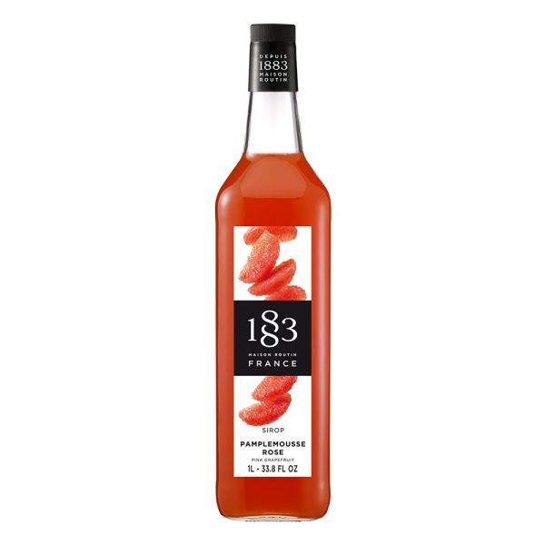 1883 Maison Routin Pink Grapefruit Syrup - Bottle (1L)