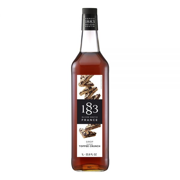 1883 Maison Routin Toffee Crunch Syrup - Bottle (1L)