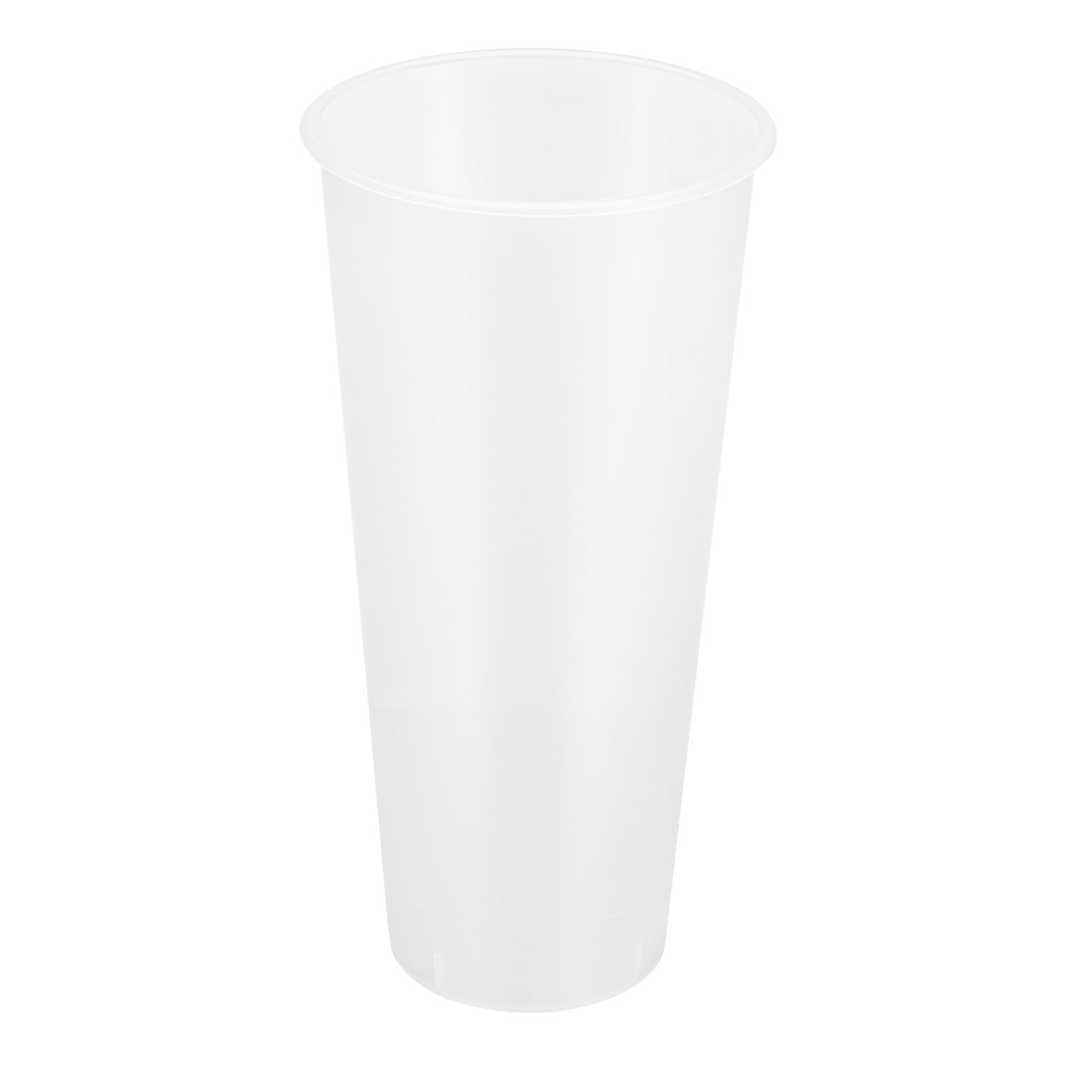 Karat 24oz Tall Premium PP Plastic Cup (90mm), Matte - 500 pcs