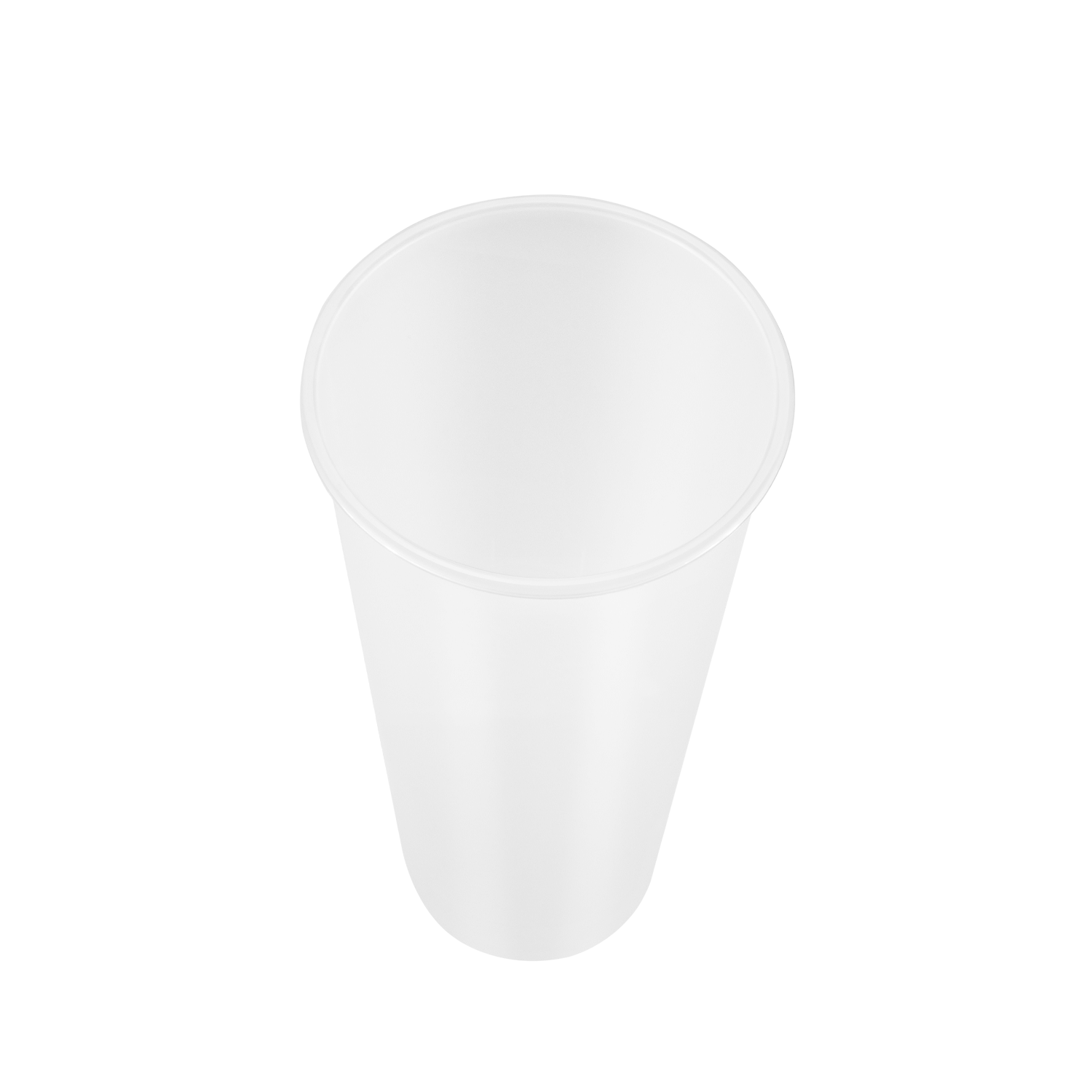 Karat 24oz Tall Premium PP Plastic Cup (90mm), Matte - 500 pcs