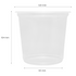 Karat 25oz PP Plastic Flat Rim Extra Wide Cold Cups (120mm) - 500 pcs