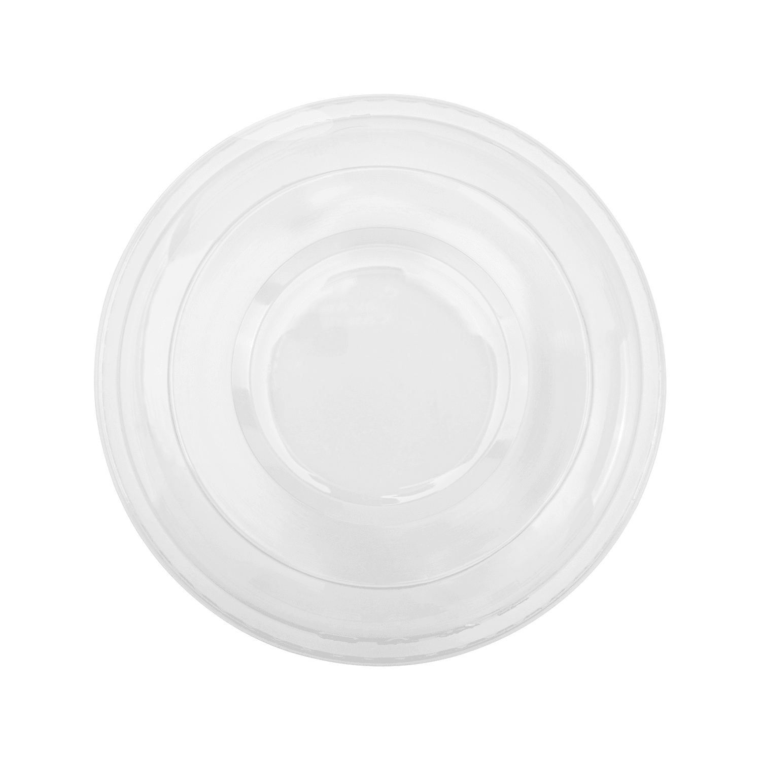 Karat PET Dome lid for 8-32oz PET Round Deli Container - 500 ct