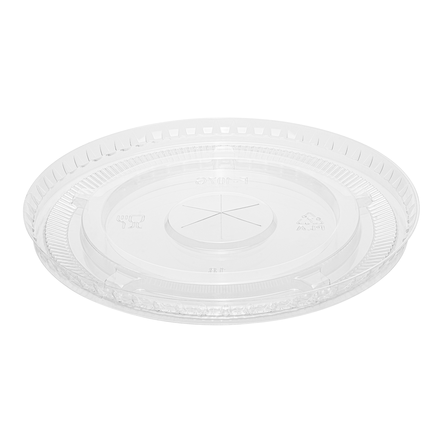 Karat Earth PLA Flat Lid for 32oz Cup (107mm) - 500 pcs