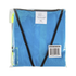 Karat High Visibility Reflective Safety Vest with Zipper Fastening (Blue), X-Large - 1 pc