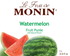 Monin Watermelon Fruit Puree - Bottle (1L)