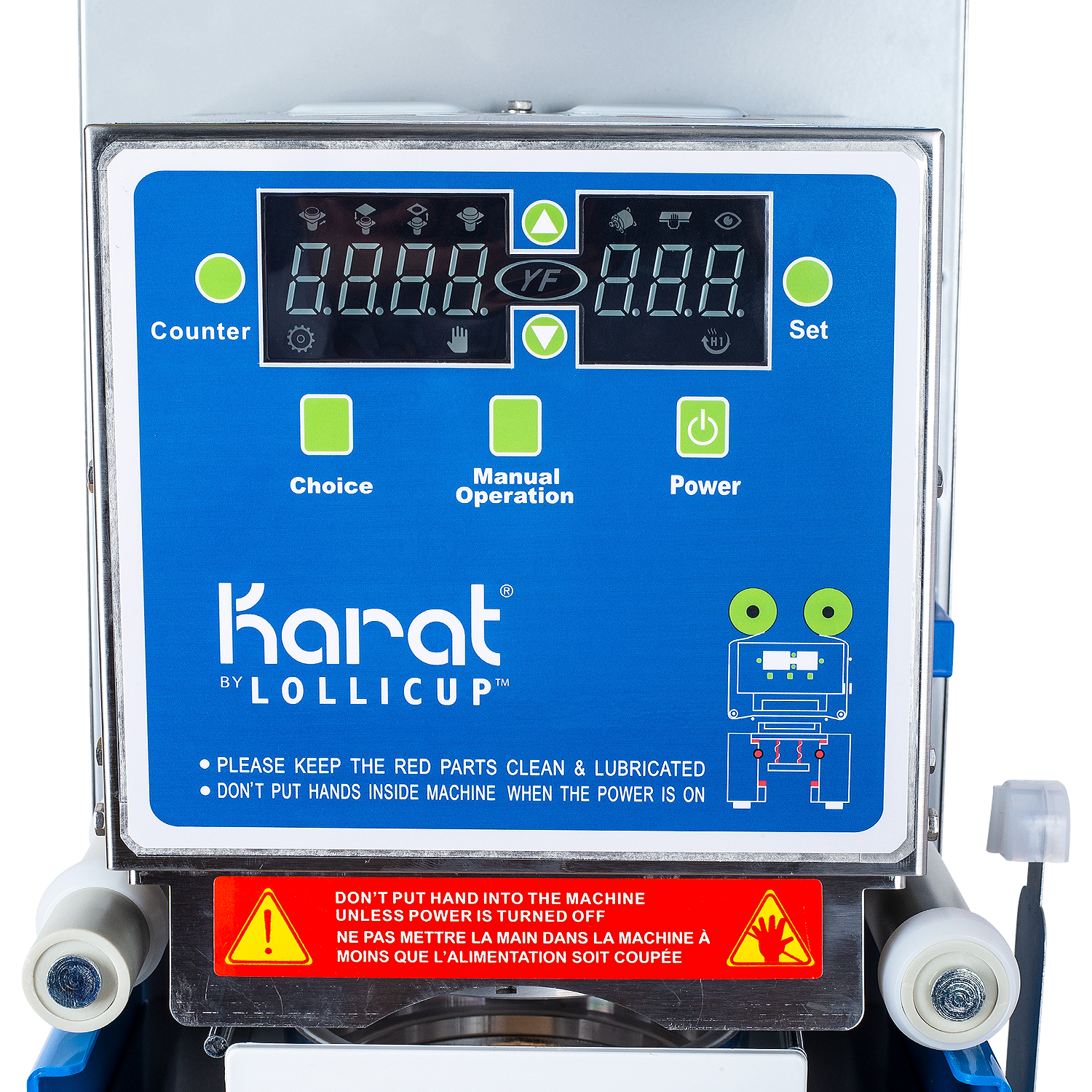 Karat Sealing Machine (UL, EPH Classified), with 95mm cutter rim - 1 pc