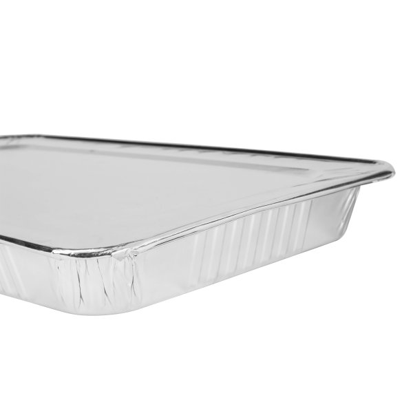 Karat Half Size Standard Aluminum Foil Deep Steam Table Pans - 100 pcs