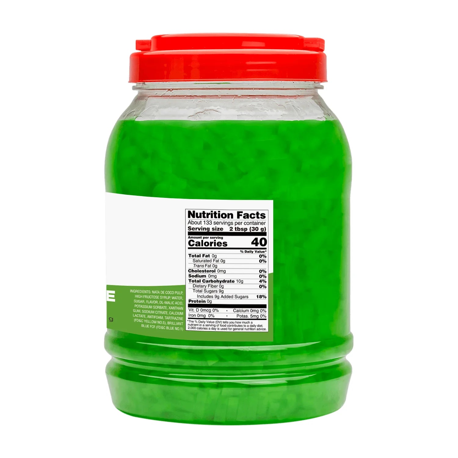 Tea Zone Green Apple Coconut Jelly - Jar (8.8 lbs)