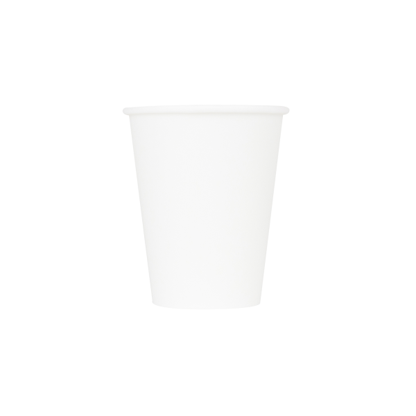 Karat 8oz Paper Hot Cups (80mm), White - 1,000 pcs
