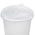 Karat 107mm Strawless Sipper lid for 32oz PET Plastic cup, Clear - 1,000 pcs
