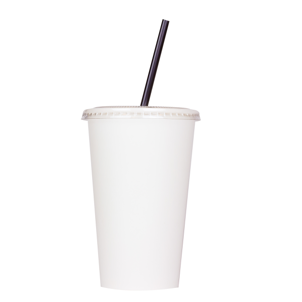 Karat 16oz Paper Cold Cup (90mm), White  - 1,000 pcs