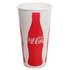 Karat 32oz Paper Cold Cups (104.5mm) - Coca Cola Print - 600 pcs