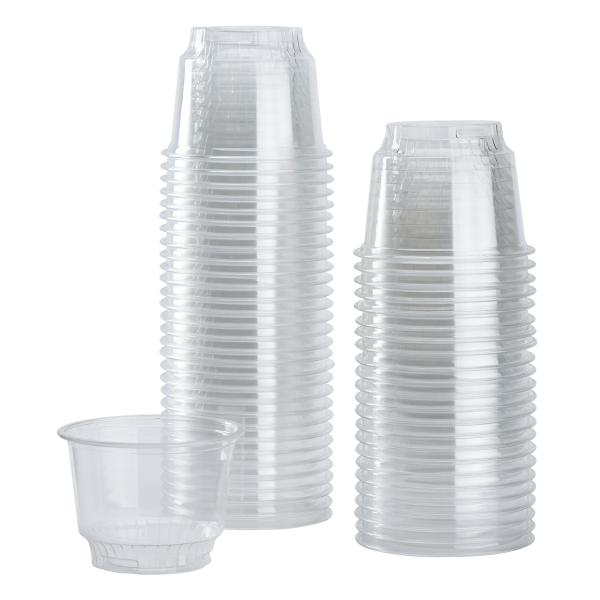 Karat 8oz PET Plastic Dessert Cups (92mm) - 1,000 pcs