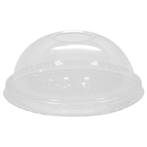 Karat 104.5mm PET Plastic Dome Lids - 600 pcs