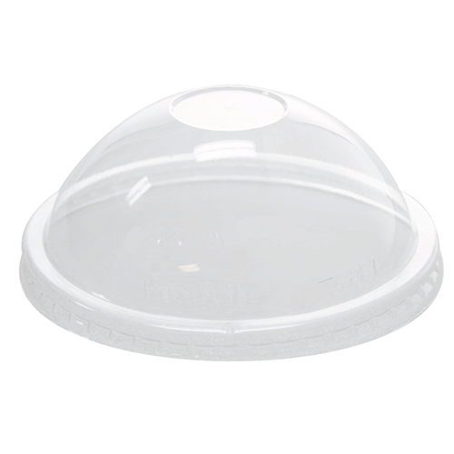 Karat 16oz PET Plastic Food Container Dome Lids (112mm) - 1,000 pcs