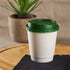 Karat 10oz Insulated Paper Hot Cups (90mm), White - 500 pcs