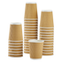 Karat 8oz Ripple Paper Hot Cups (80mm), Kraft - 500 pcs