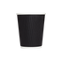 Karat 8oz Ripple Paper Hot Cups (80mm), Black - 500 pcs