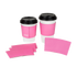 Karat Traditional Cup Jackets, Pink - 1,000 pcs