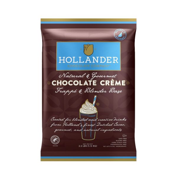 Hollander Chocolate Frappe Powder - Bag (2.5lbs)