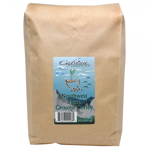 Cafvina Northwest Blend - Ground - Bag (5 lbs)