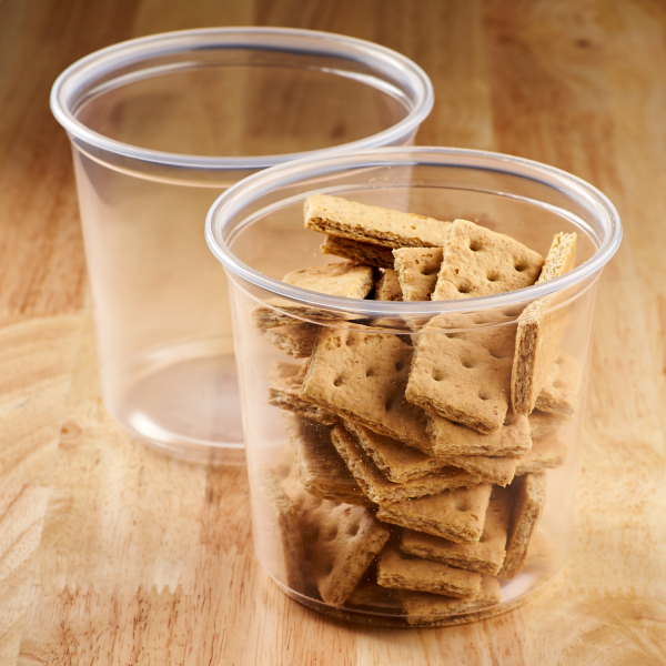 Karat 24 oz PP Plastic Deli Containers (117mm) - 500 pcs