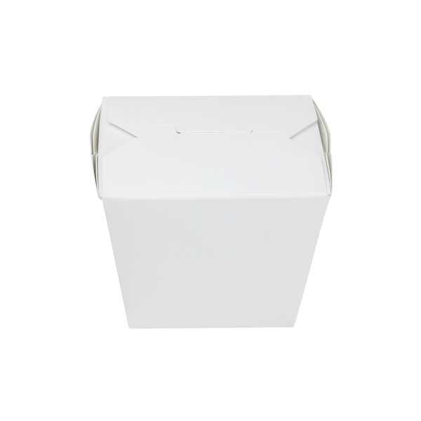 Karat 16 oz Food Pail / Paper Take-out Container, White - 450 pcs
