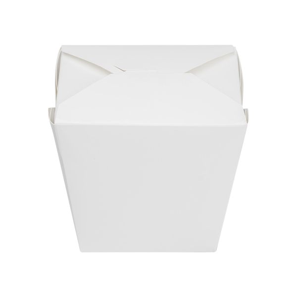 Karat 32 oz Food Pail / Paper Take-out Container, White - 450 pcs