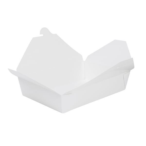 Karat 54 fl oz Fold-To-Go Box #2, White - 200 pcs