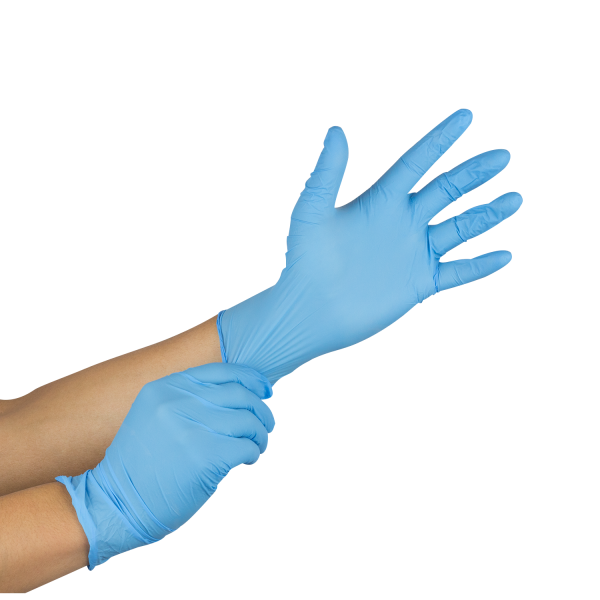 Karat Nitrile Powder-Free Gloves (Blue), Large - 1,000 pcs