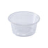 Karat 2 oz PP Plastic Portion Cups, Clear - 2,500 pcs