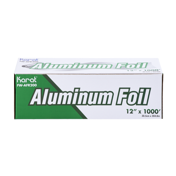 Karat 12"x 1000' Standard Aluminum Foil Roll - 1 roll