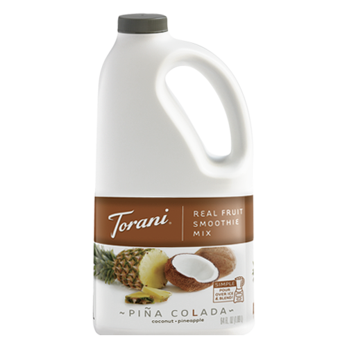 Torani Pina Colada Real Fruit Smoothie Mix - Bottle (64oz)