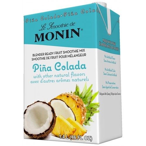 Monin Pina Colada Smoothie Mix - Carton (46oz)
