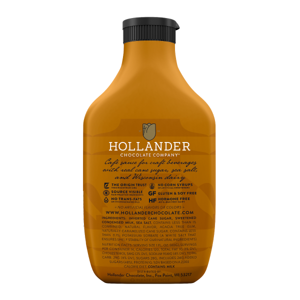 Hollander Classic Koffiebar Caramel Sauce - Bottle (14 fl oz)