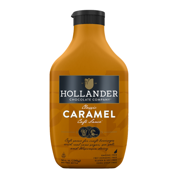 Hollander Classic Koffiebar Caramel Sauce - Bottle (14 fl oz)
