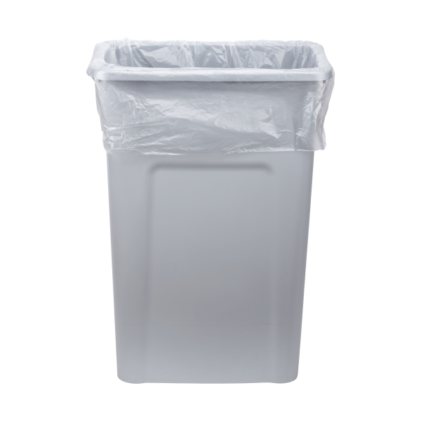 Karat High Density 33-39 Gallon Trash Can Liner (30" x 40"), 16 Micron - 250 liner