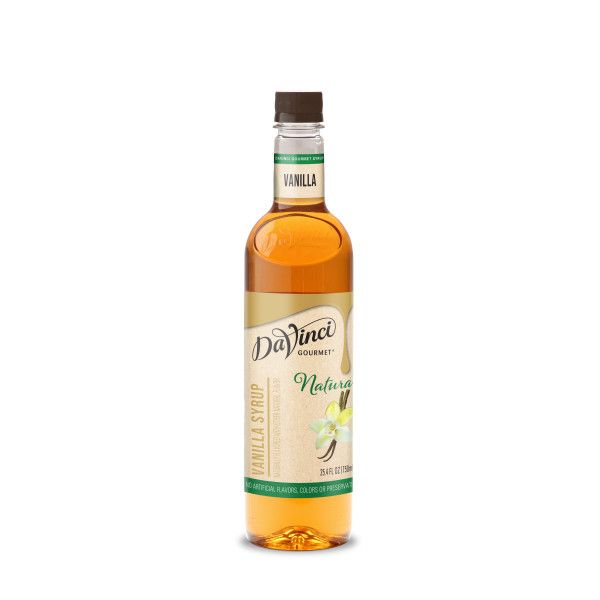 DaVinci Natural Vanilla Flavored Syrup - Bottle  (700mL)