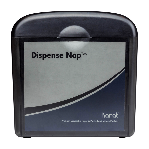 Karat Dispense Nap Tabletop Napkin Dispenser - Smoke