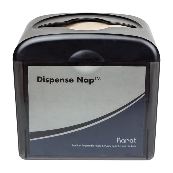 Karat Dispense Nap Tabletop Napkin Dispenser - Smoke