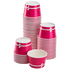 Karat 20oz Food Containers (127mm), Pink - 600 pcs