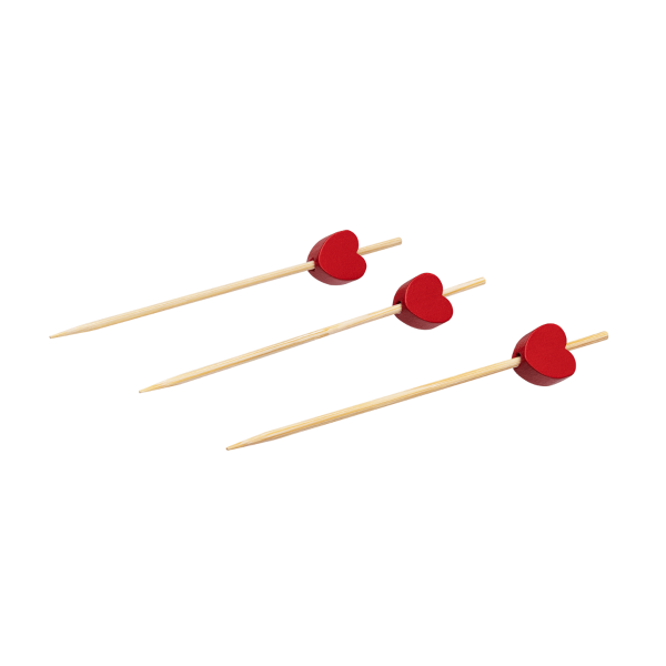 Karat Earth 3.5'' Bamboo Pick, Red - 5,000 pcs