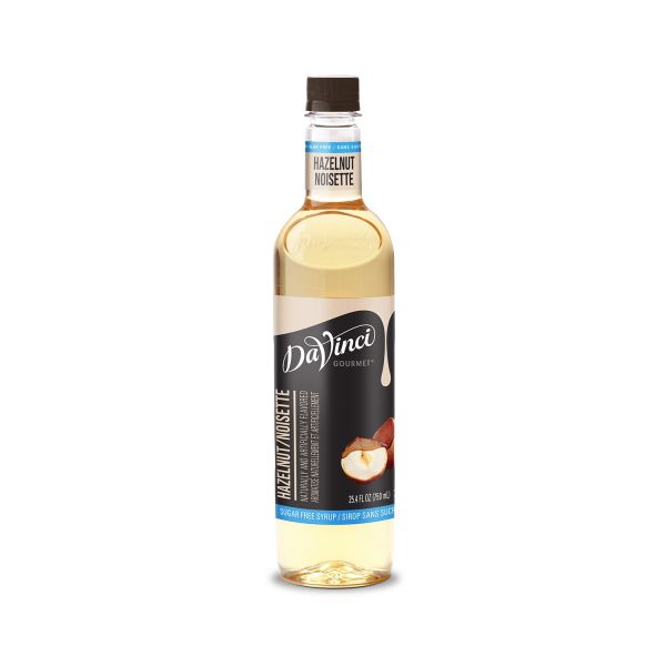 DaVinci Sugar Free Hazelnut (Original) Syrup - Bottle (750mL)