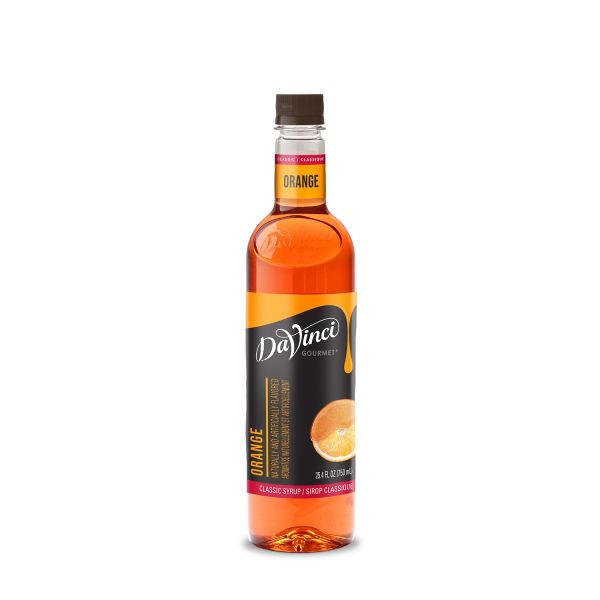 DaVinci Classic Orange Syrup - Bottle (750mL)