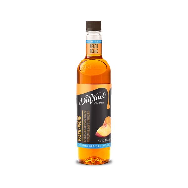 DaVinci Sugar Free Peach Syrup - Bottle (750mL)