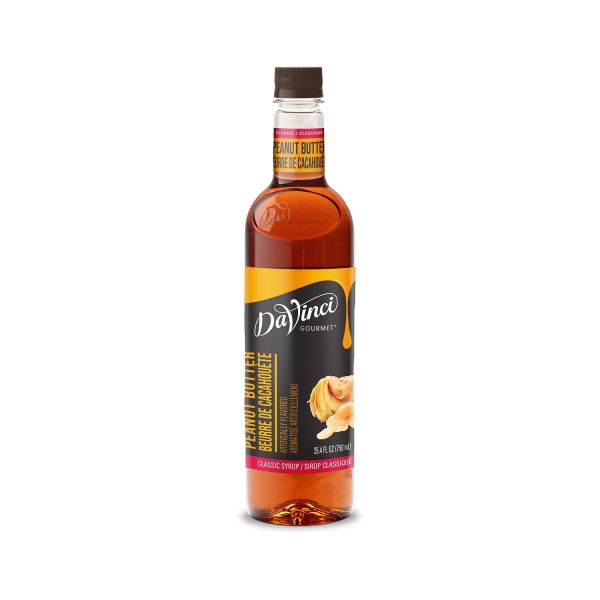DaVinci Classic Peanut Butter Syrup - Bottle (750mL)