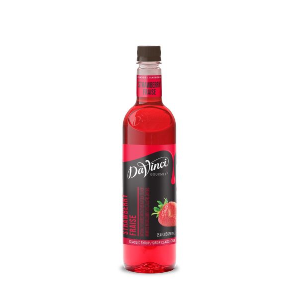 DaVinci Classic Strawberry Syrup - Bottle (750mL)