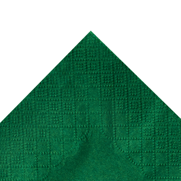 Karat 9.5"x9.5" Beverage Napkins, Green - 1,000 pcs