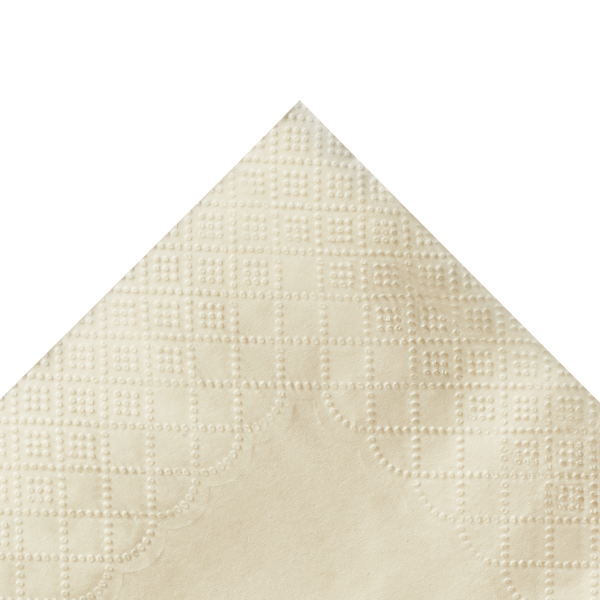 Karat 9.5"x9.5" Beverage Napkins, Ivory - 1,000 pcs